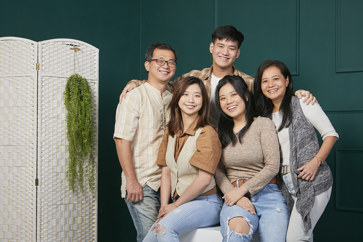 Yu Huan's Family
