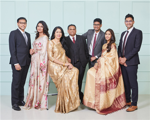 Datuk R. Ravendren's Family